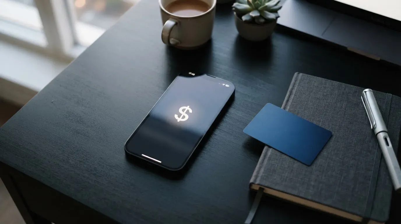 A phone showing a stablecoin transfer screen